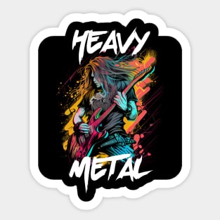 Graffiti Style - Heavy Metal 11 Sticker